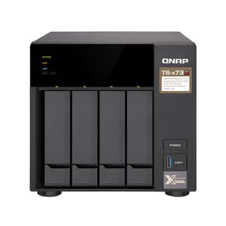 Qnap Serveur NAS 4 Baies ( sans disque dur ) 4GO RAM DDR4(TS-473-4G)
