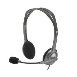 Logitech Micro-casque Stereo Headset H111(981-000593)