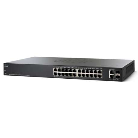 Cisco Switch administrable 24 ports PoE(SF220-24P-K9-EU)